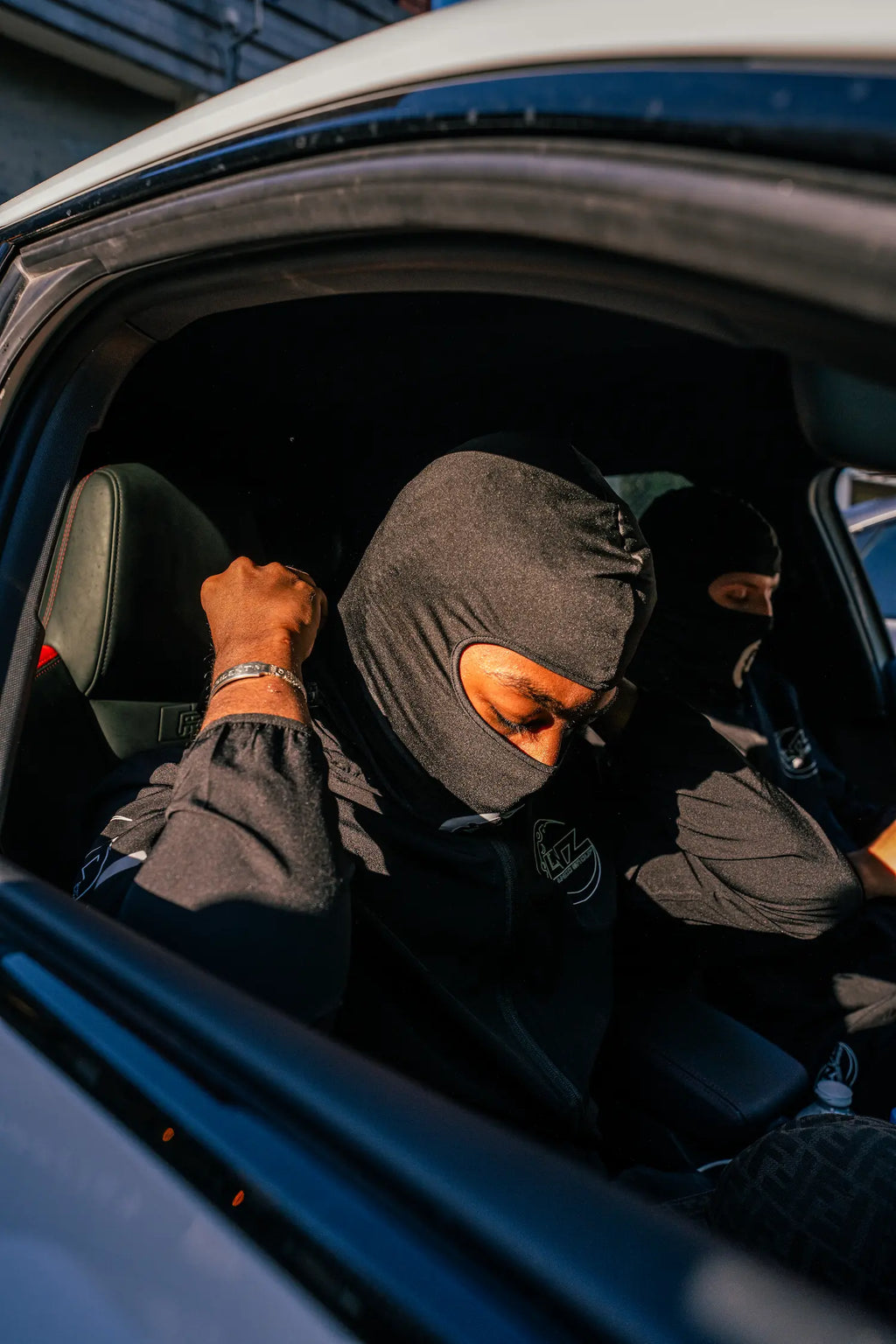 Cagoule Signature Lanezo — Noir
