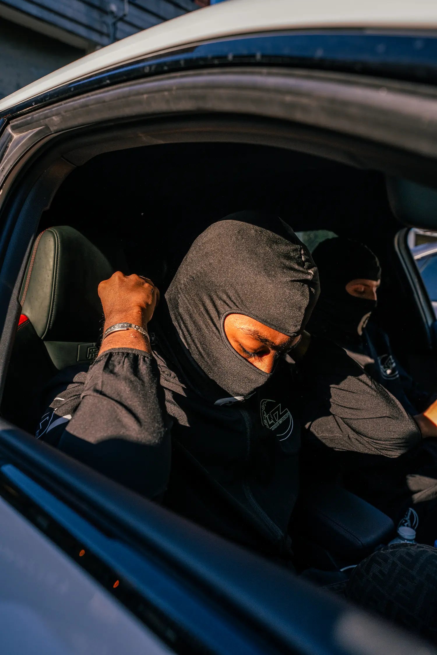 Cagoule Signature Lanezo — Noir